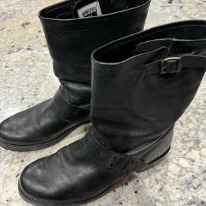 Black Frye boots